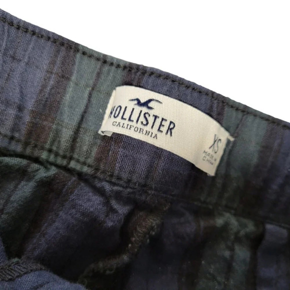 Hollister Plaid Check  Tartan High Rise Pants - Picture 3 of 6